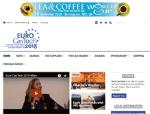 Tablet Screenshot of euro-cantech.com